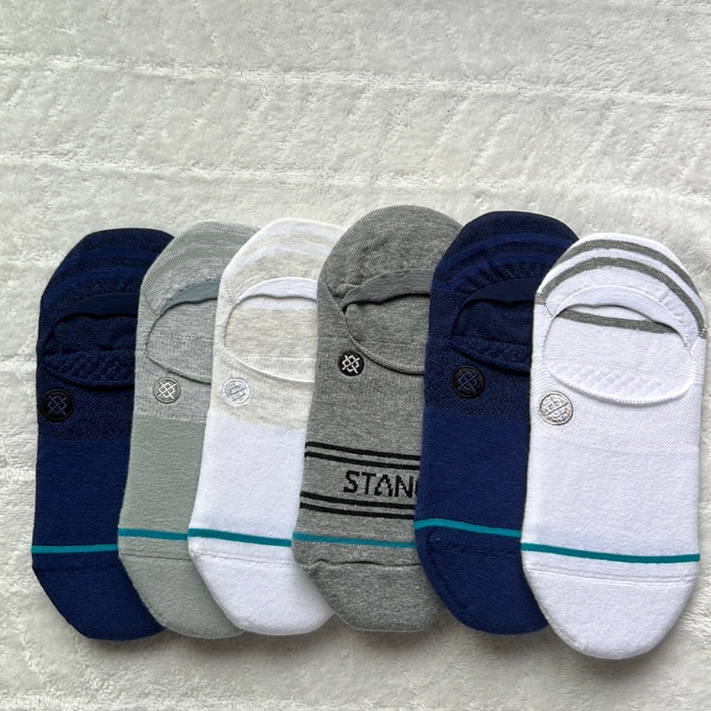 (6)Stance Gamut Super Invisible No Show Socks